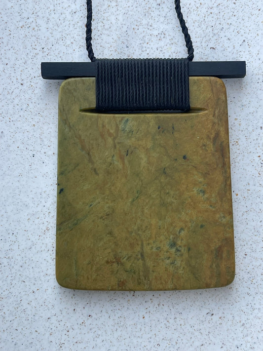 Scandinesian Toki - Raukaraka Pounamu & Ebony