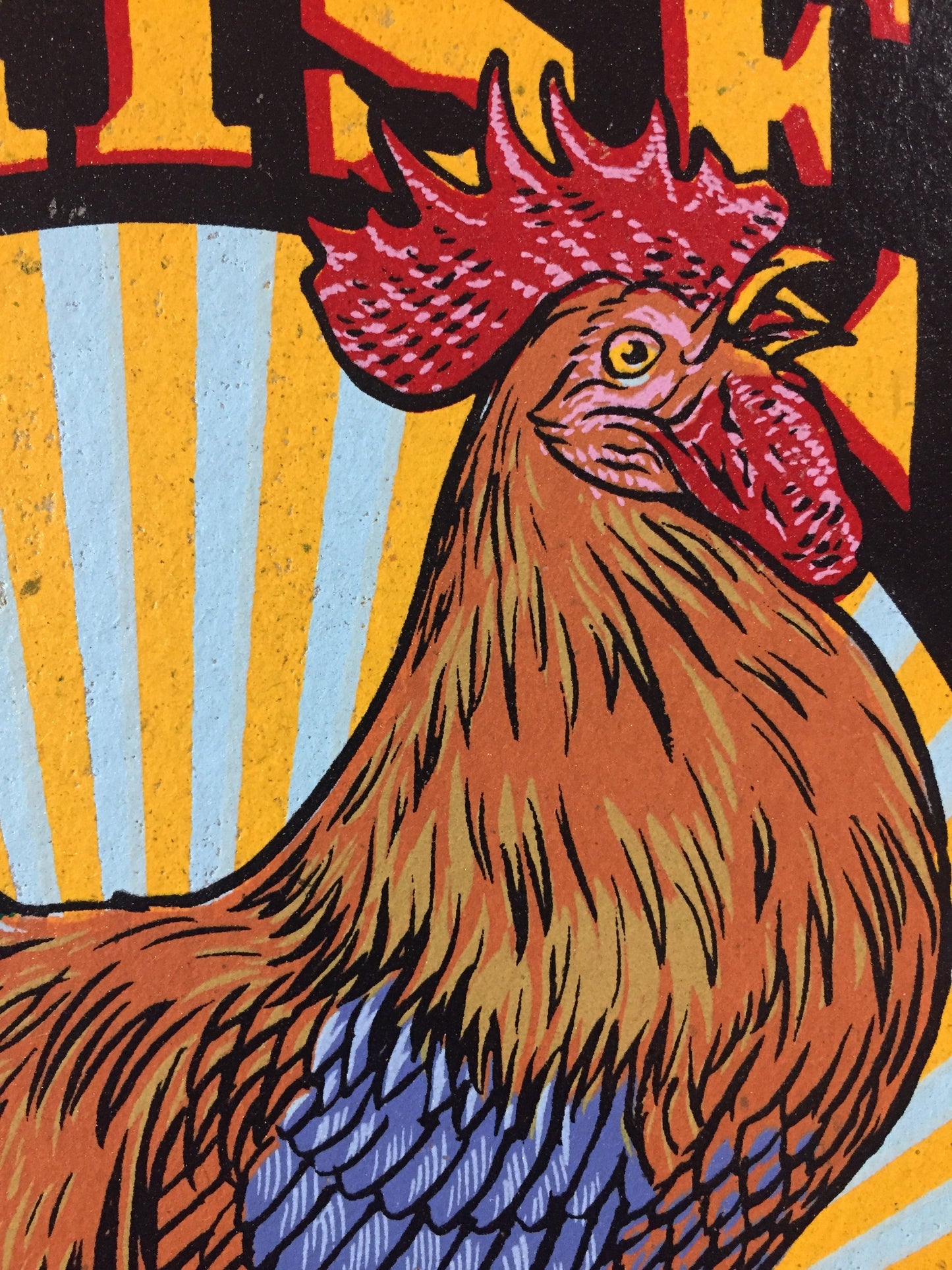 Arise Rooster -Limited Edition Postcard