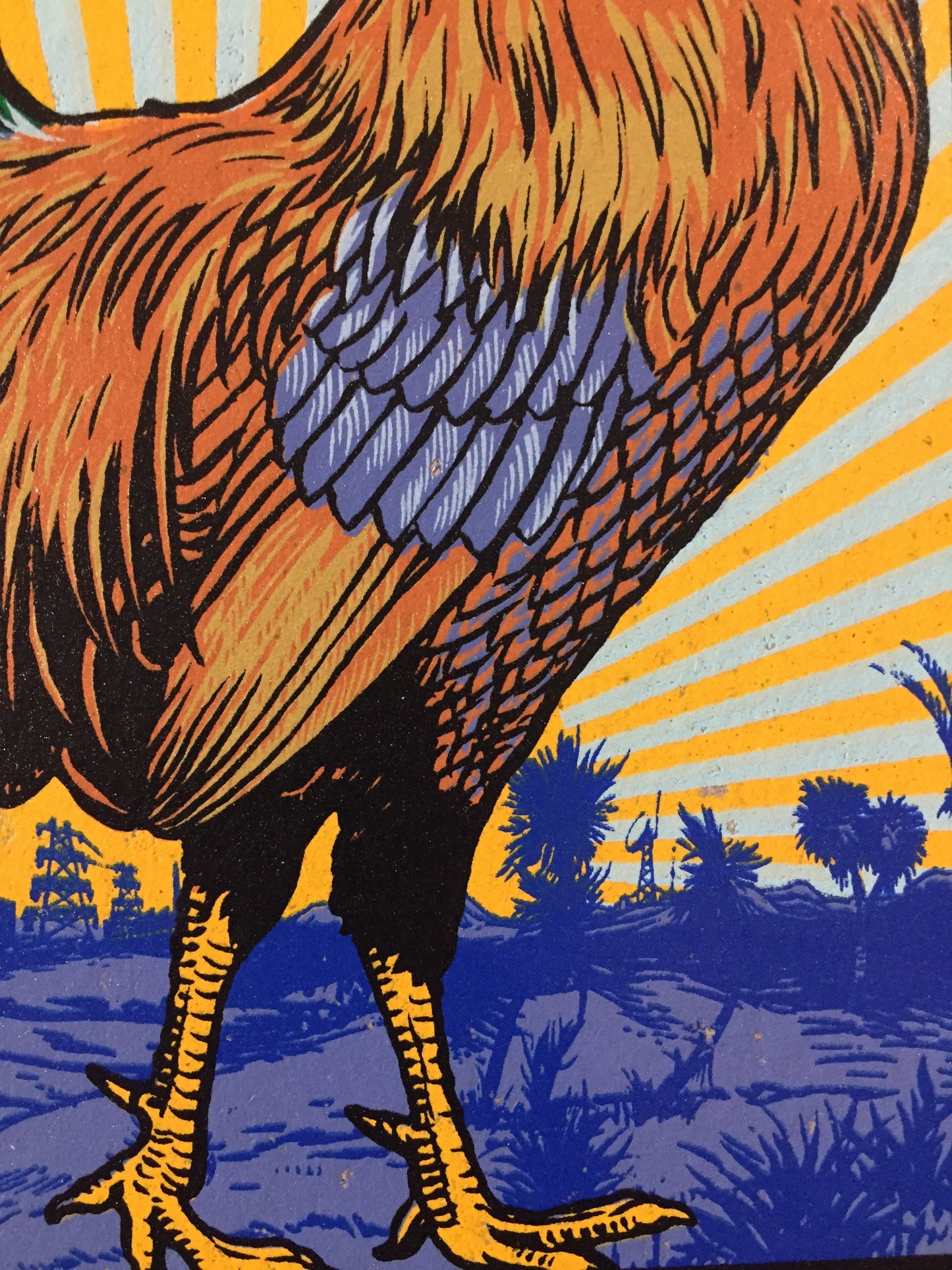 Arise Rooster -Limited Edition Postcard