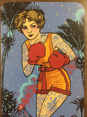 Fearless Boxer - Limited Edition Postcard