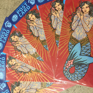 Mermaid and Merman - Limited Edition Postcards