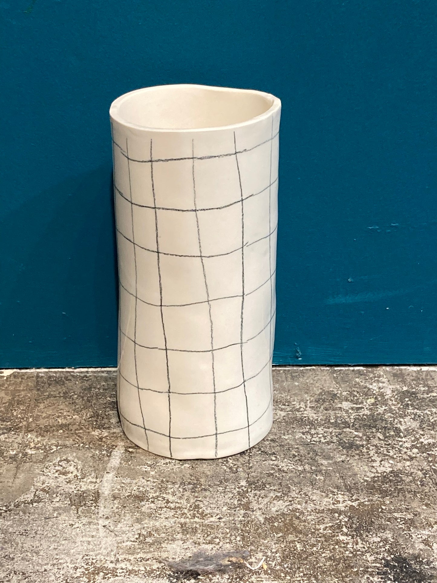 SOS Ceramic Tall Vases
