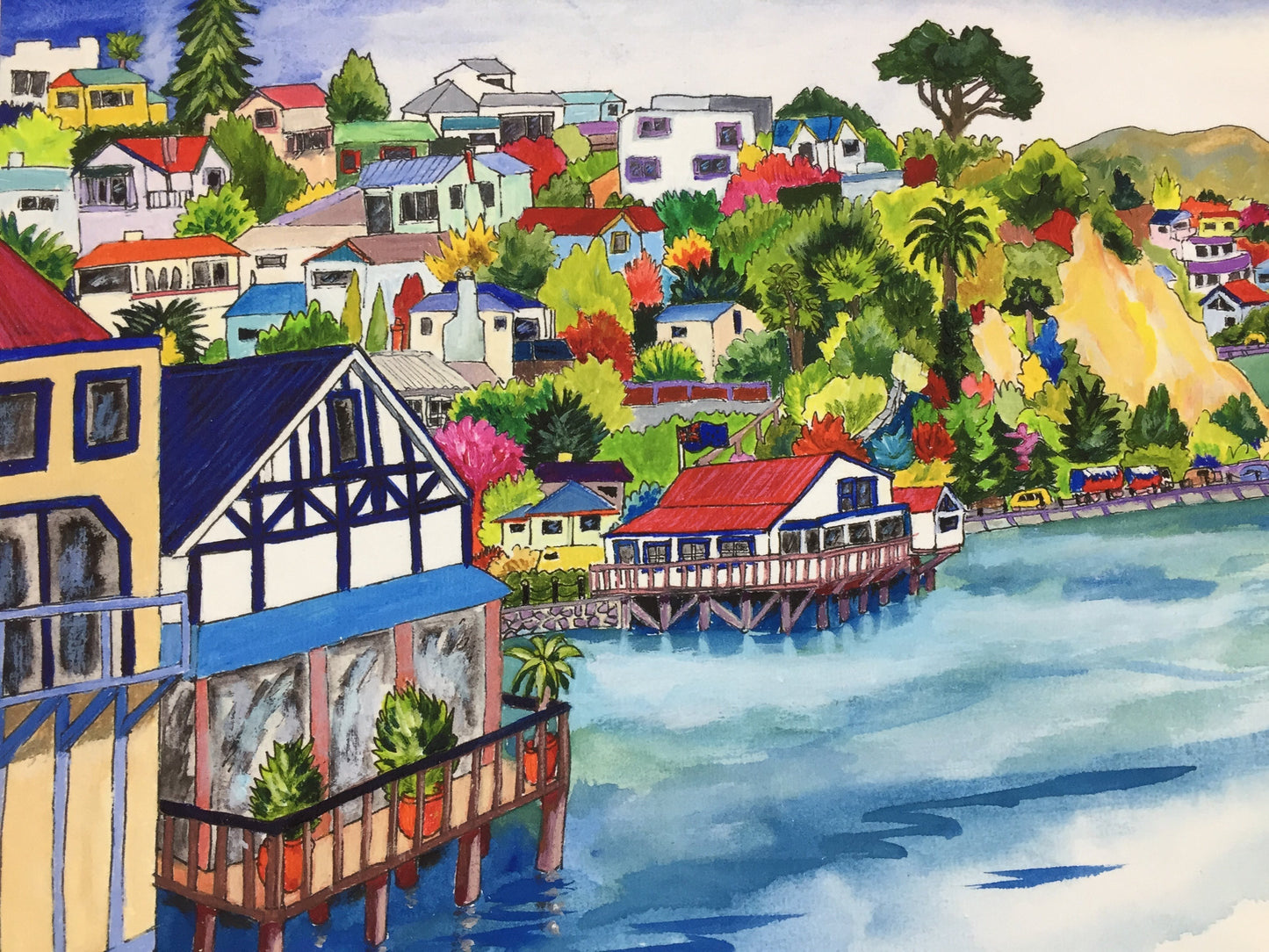 Nelson Waterfront - Limited Edition Print