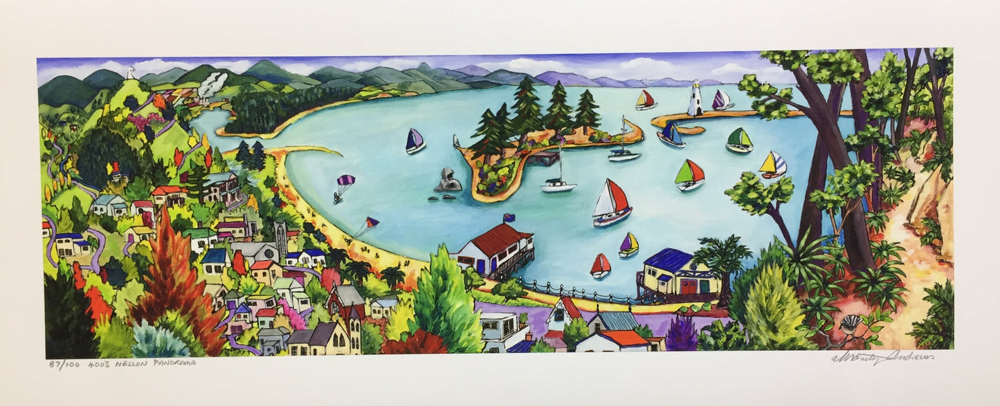 Nelson Panorama - Limited Edition Print