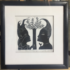 The Offering - Limited Edition Framed Woodcut