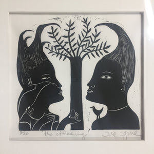 The Offering - Limited Edition Framed Woodcut