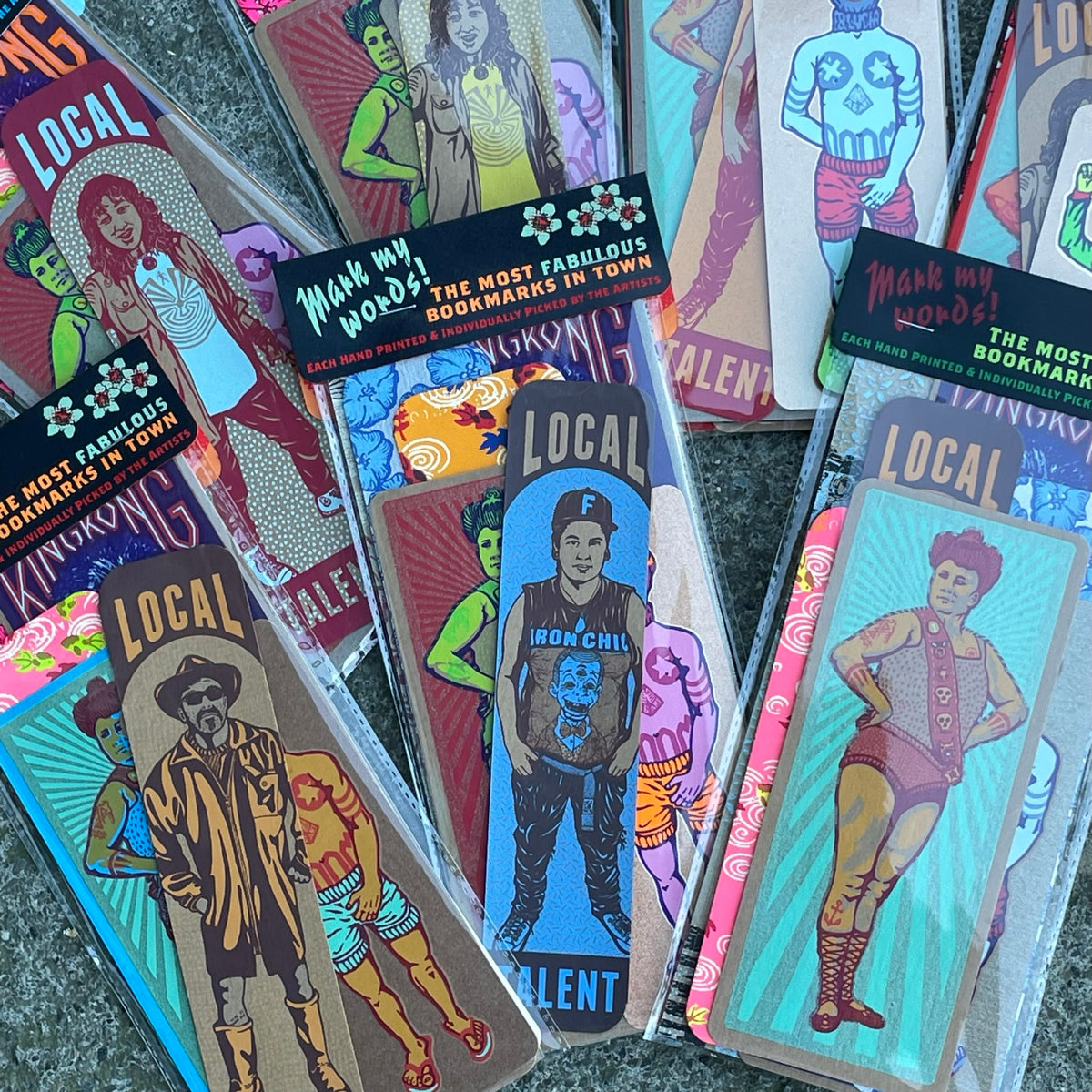 Logan Bookmark Screenprint Bookmark Pack - Limited Edition – The Coolstore Gallery
