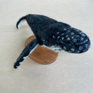 Humpback Whale - Needlefelted Sculpture