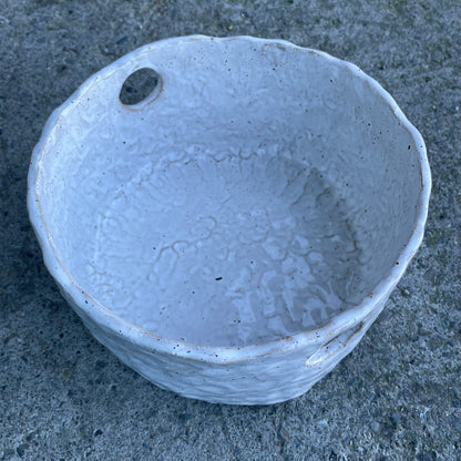 SOS Ceramic Fruit Bowl