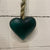 Aroha - Cast glass Heart - Jade