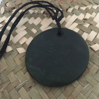 Disc Pendant Small - West Coast Pounamu