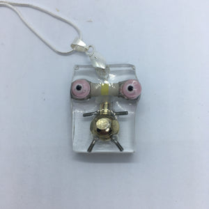 Cryobot Necklace - Pink Eye