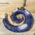 Koru Sinker - Blue Textured No.1