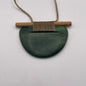 Scandinesian Breastplate Pendant with Raukaraka Pounamu