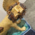 Glided Lion (Naked) - Ceramic Sculpture