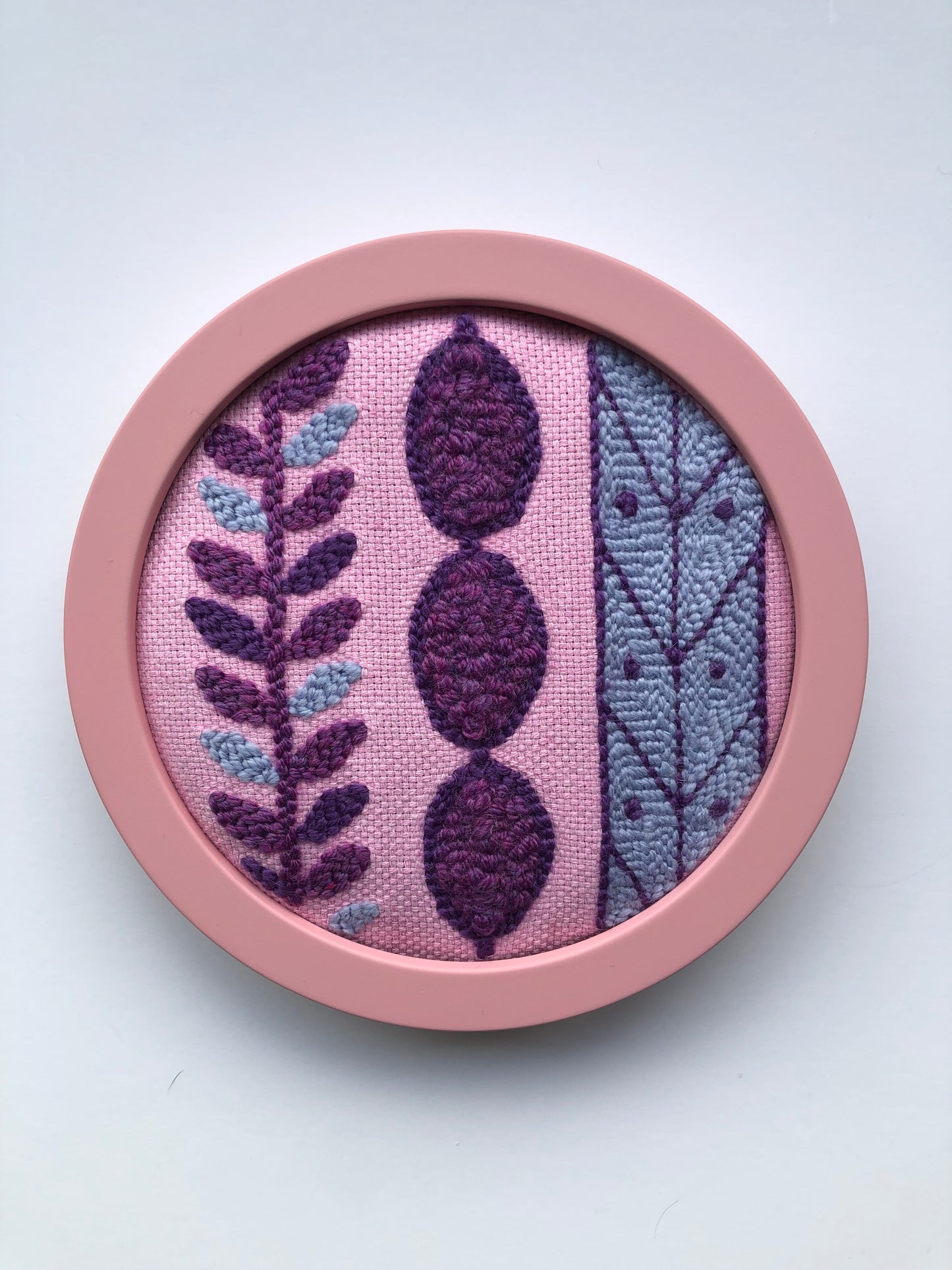 Purple woven katene (garden)