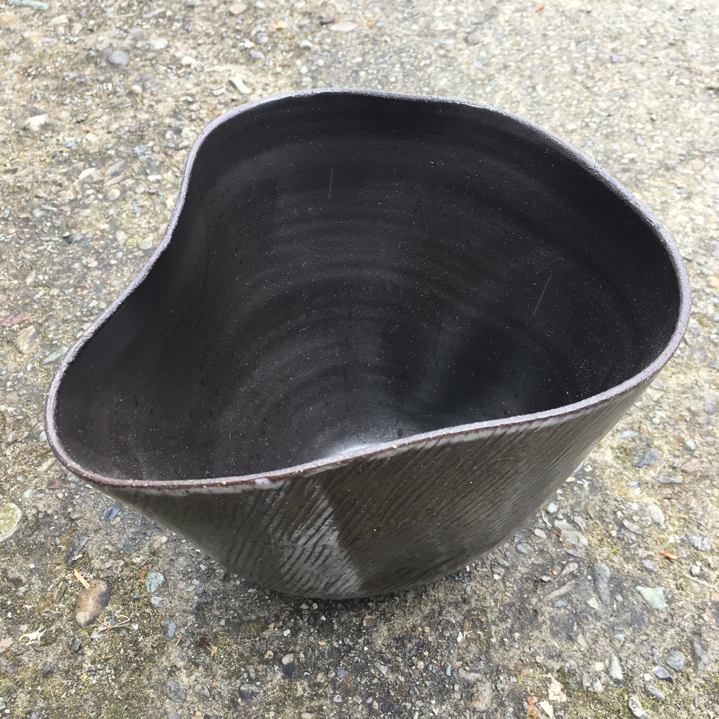 Large Vessel - Semi Gloss Black