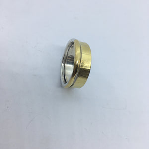 Double Gold and Silver Ring