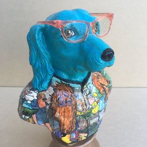 Dog - Mixed Media Sculpture