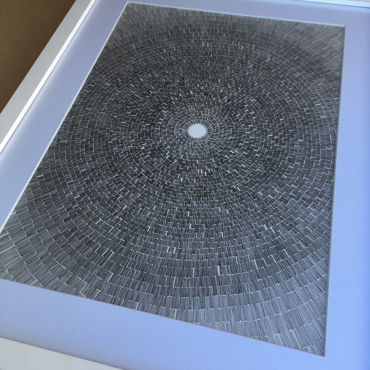 Round Ink Drawings Circle of Ink - Original Drawing – The Coolstore Gallery