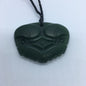 Hei Tiki Face - Pounamu Pendant