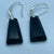 Obsidian Toki Earrings