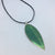 Green Pohutukawa Leaf Pendant