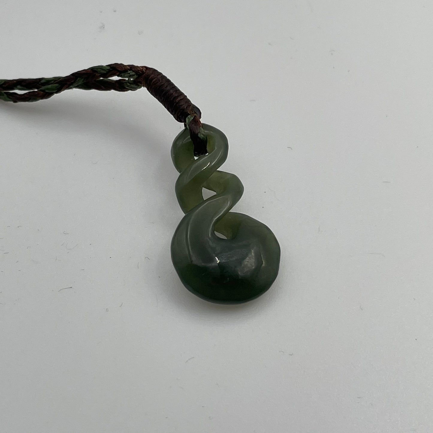 Twist Pounamu Pendant