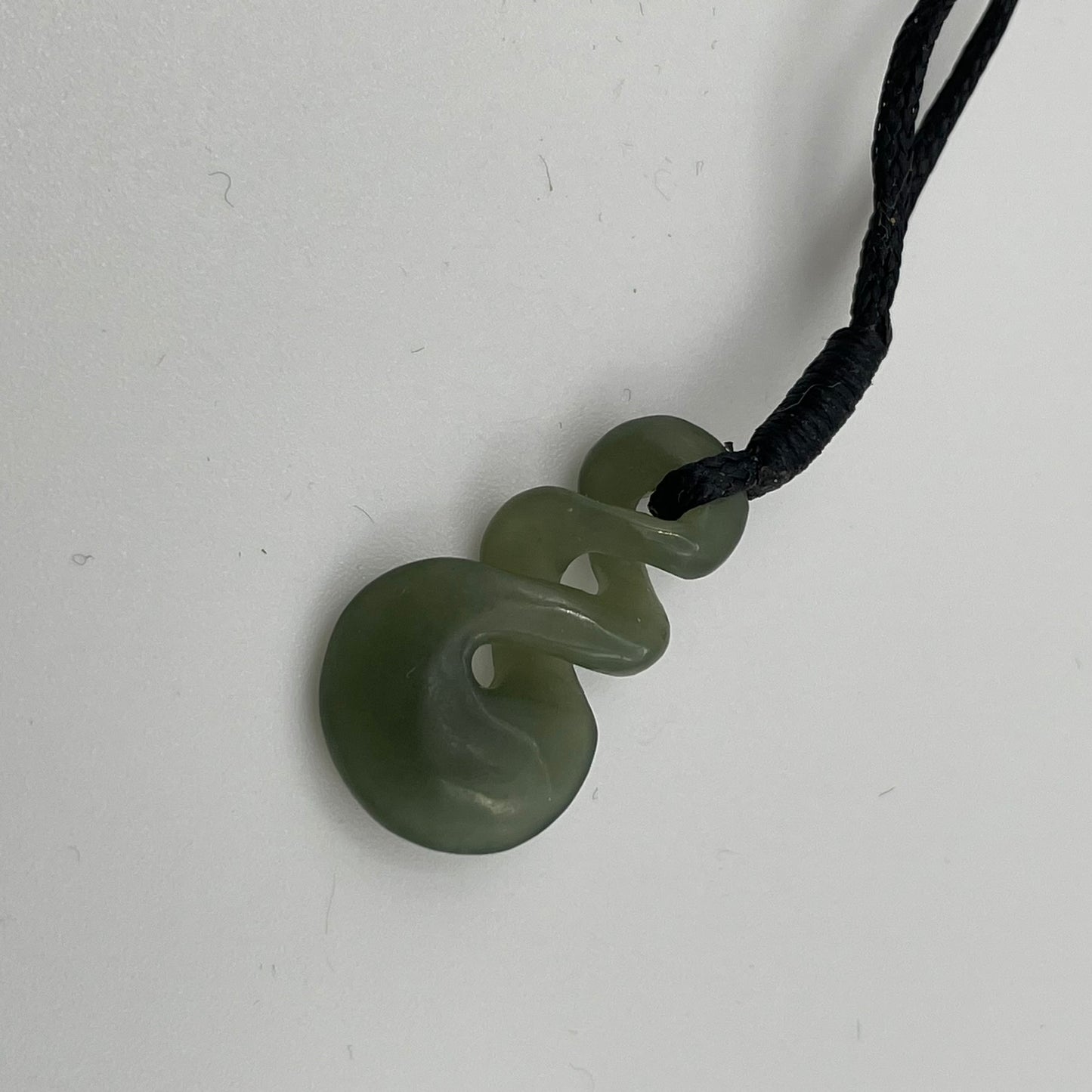 Twist Pounamu Pendant