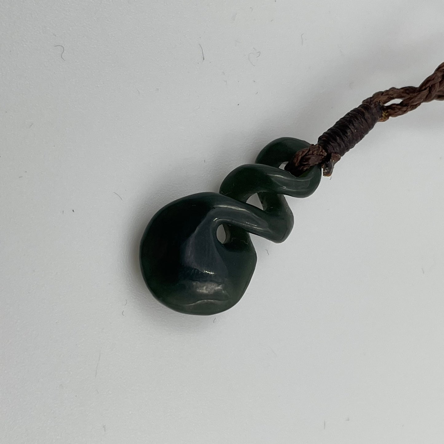 Twist Pounamu Pendant