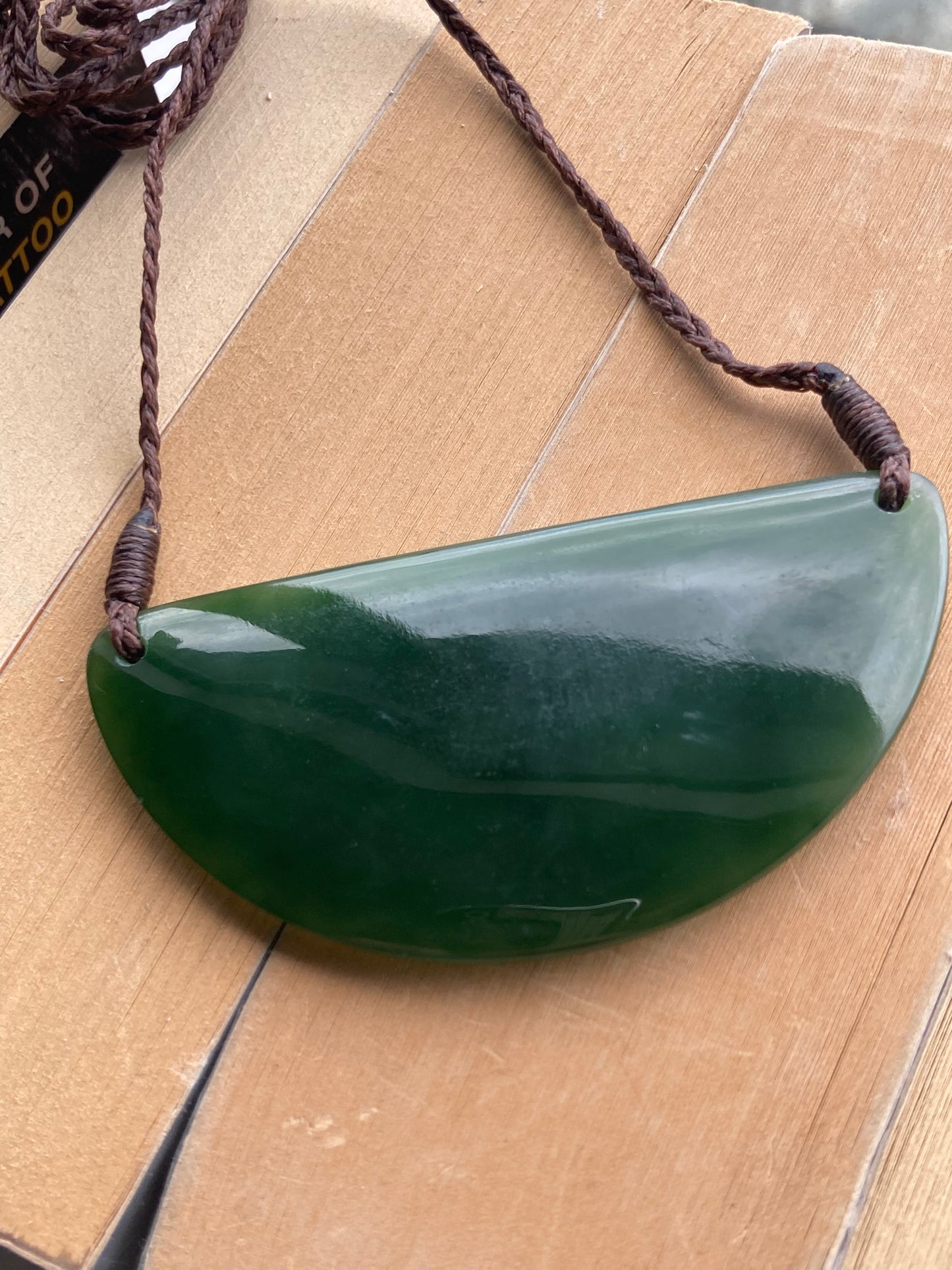 Pounamu Breast Plate Pendant