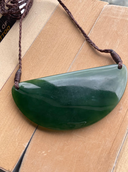 Pounamu Breast Plate Pendant