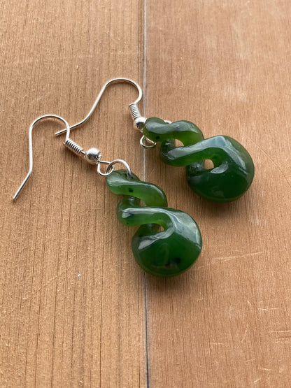 Pounamu Earrings