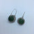 Beach Pebble and Jade Earrings