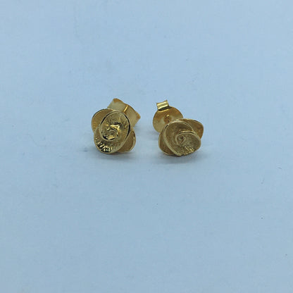 Rosette Studs Earrings