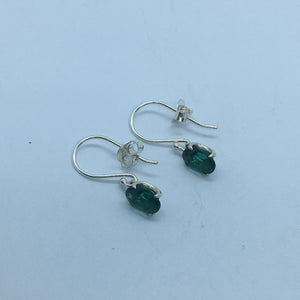 Green Quartz Earrings