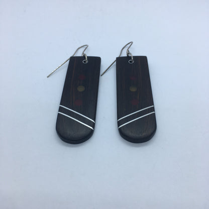 Wood Inlay Earrings