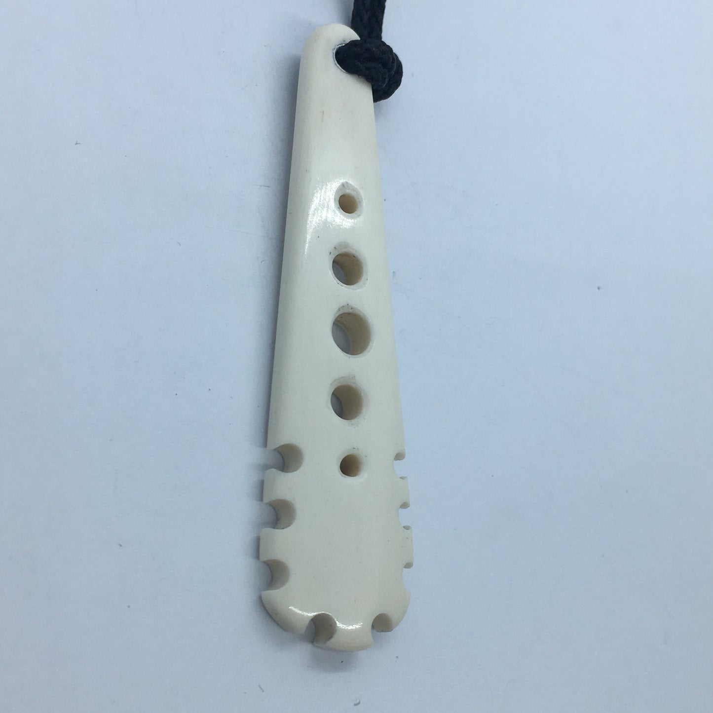 Toothed Bone Pendant