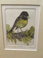 Yellow Breasted Tit Limited Edition Etching