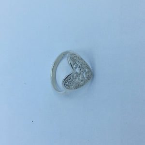 Lace Heart Ring
