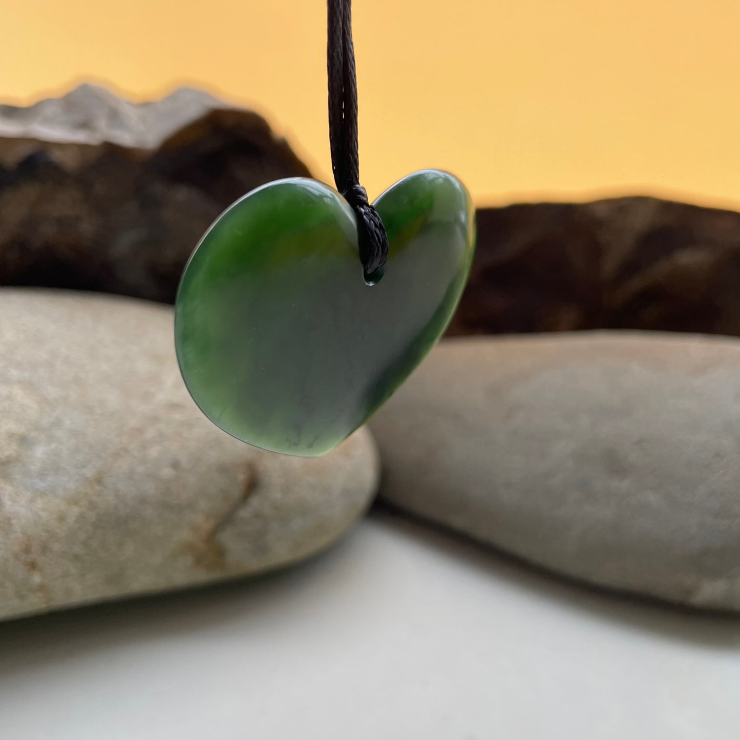 Pounamu Heart Pendant