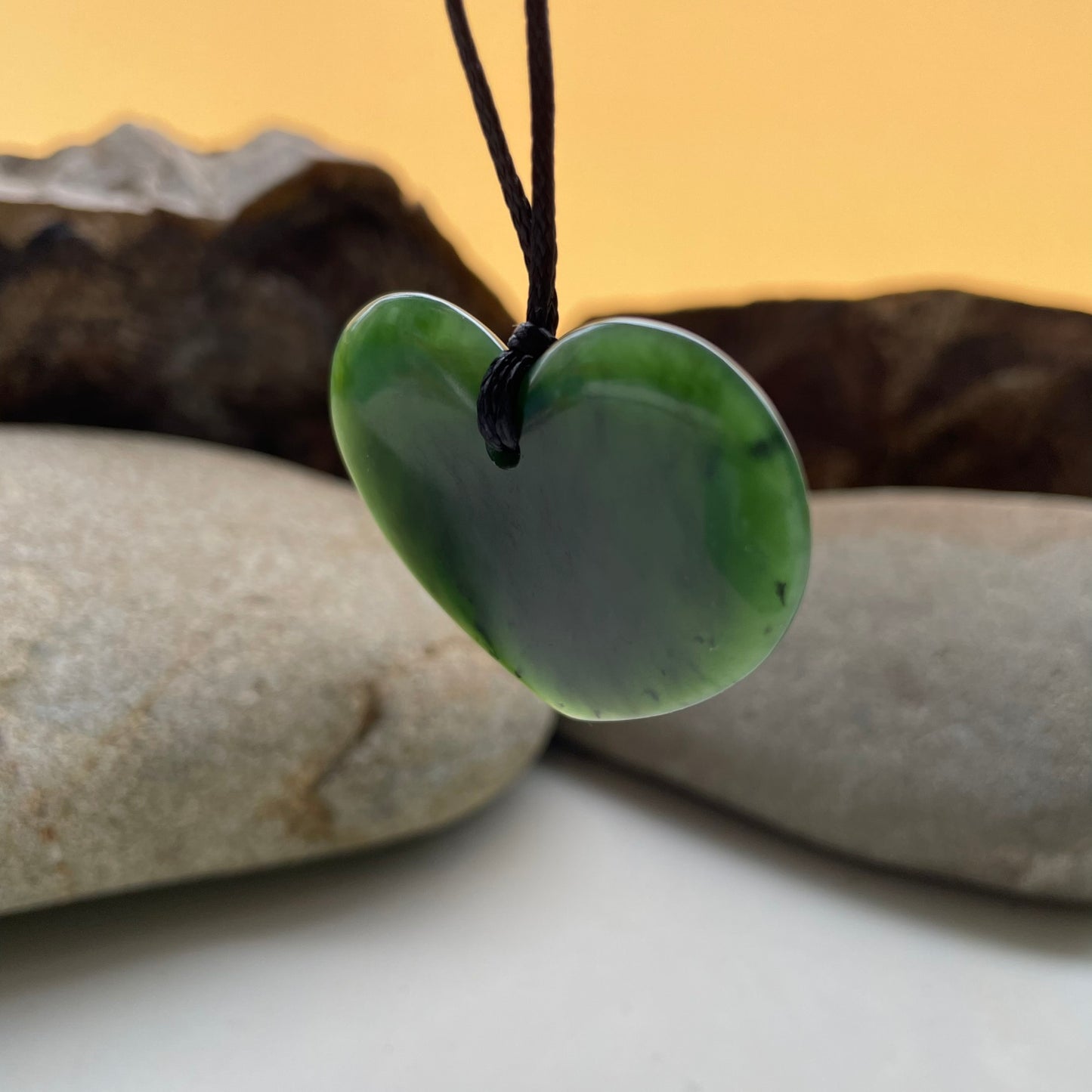 Pounamu Heart Pendant