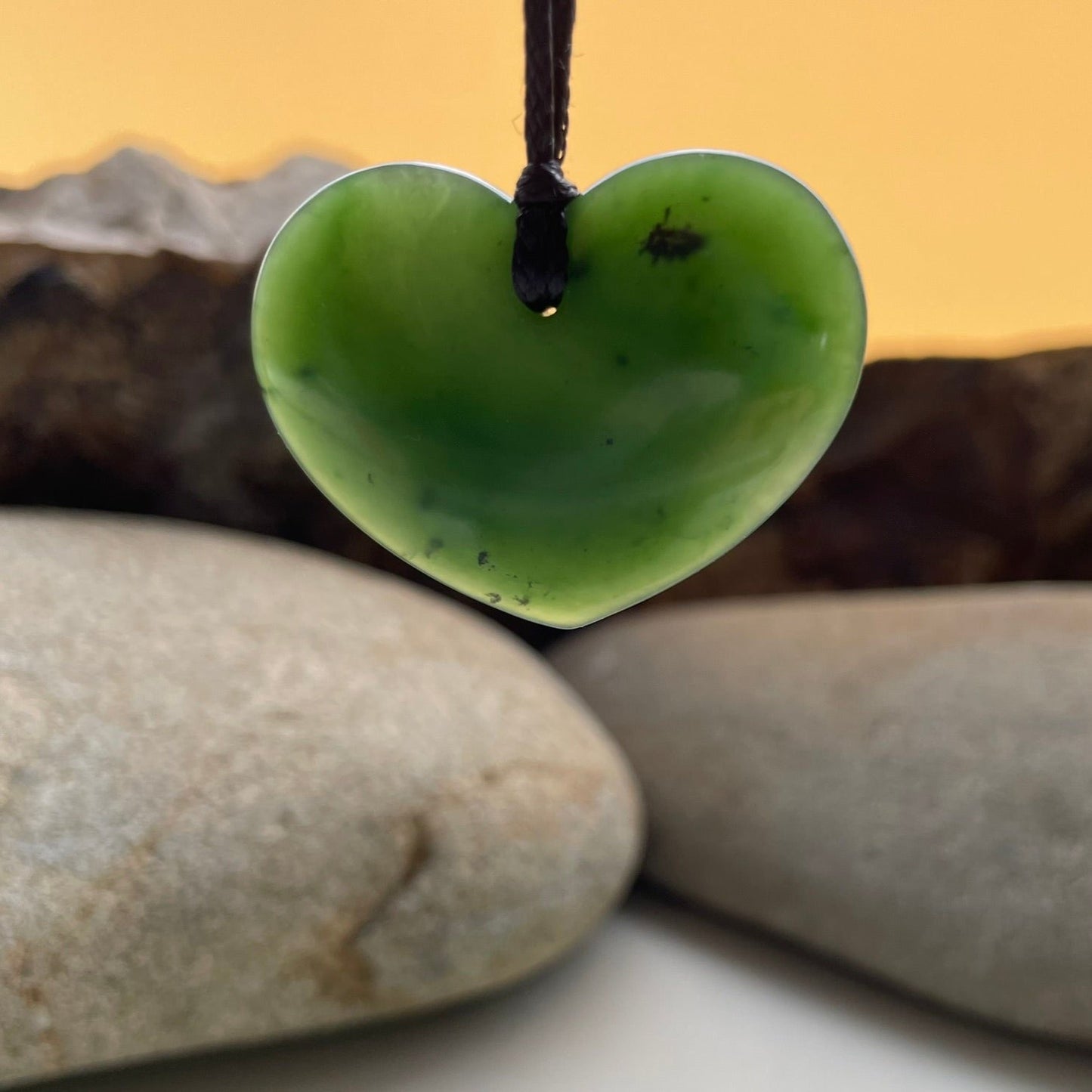 Pounamu Heart Pendant