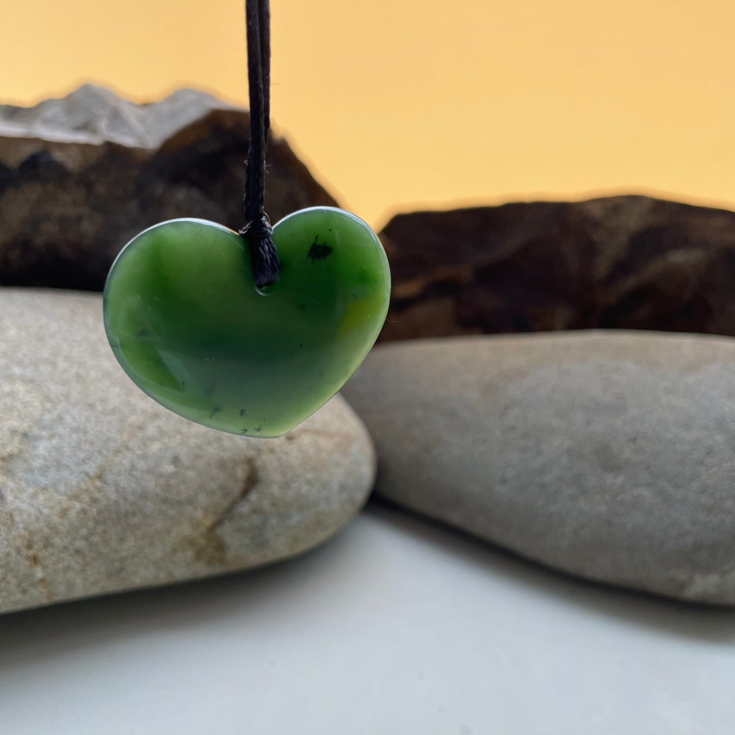 Pounamu Heart Pendant