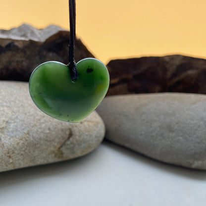 Pounamu Heart Pendant