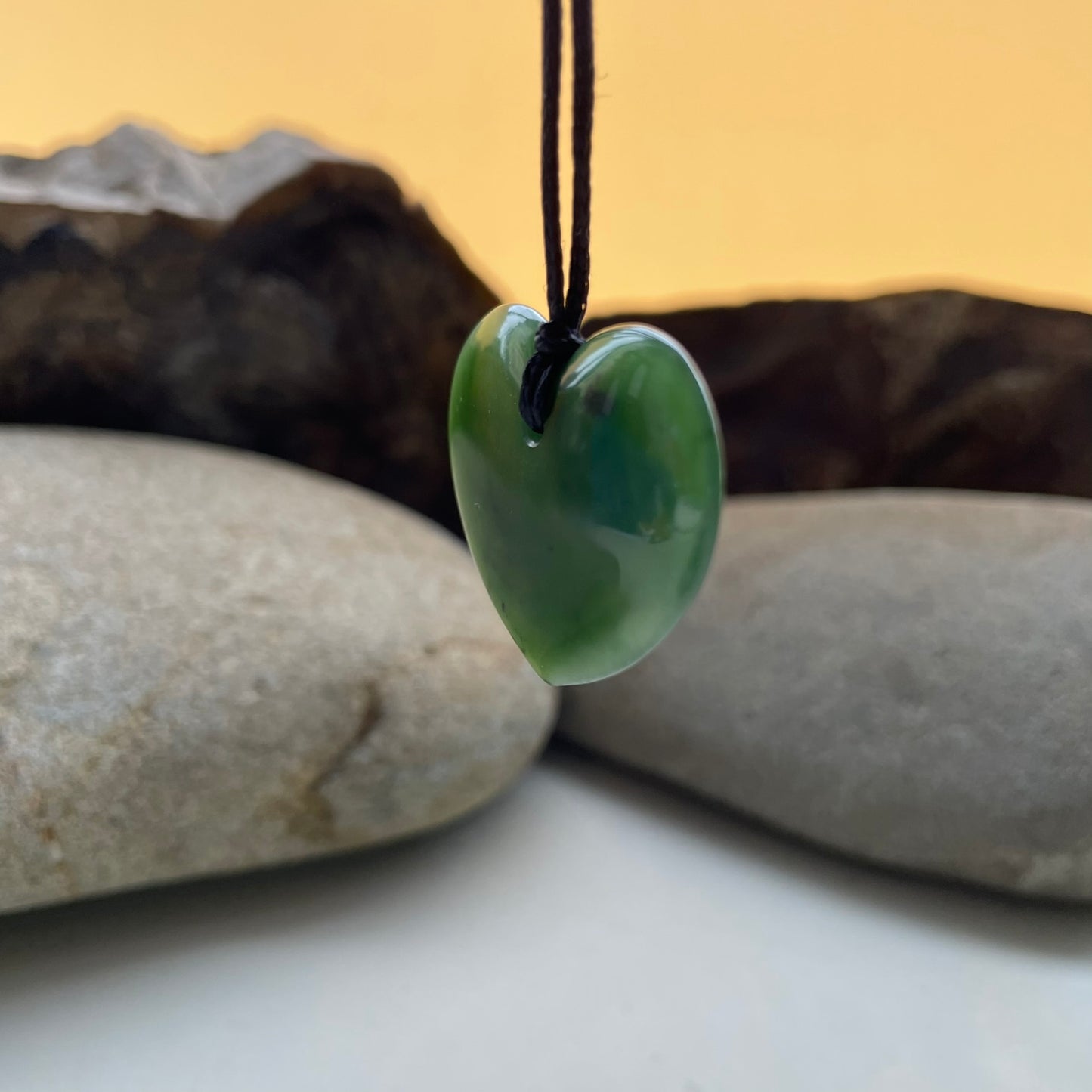 Pounamu Heart Pendant