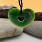 Pounamu Double Heart Pendant