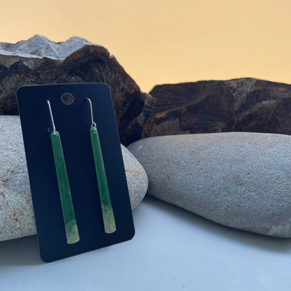 Pounamu Drop Earrings