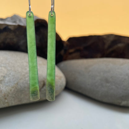 Pounamu Drop Earrings