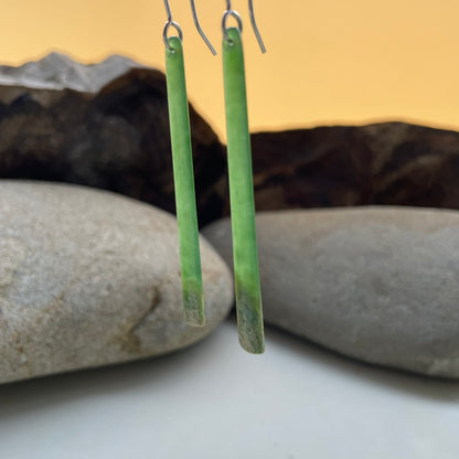 Pounamu Drop Earrings